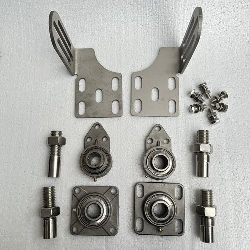 304不銹鋼較鏈別墅大門庭院門天地插可調地軸實心加厚軸承合頁201